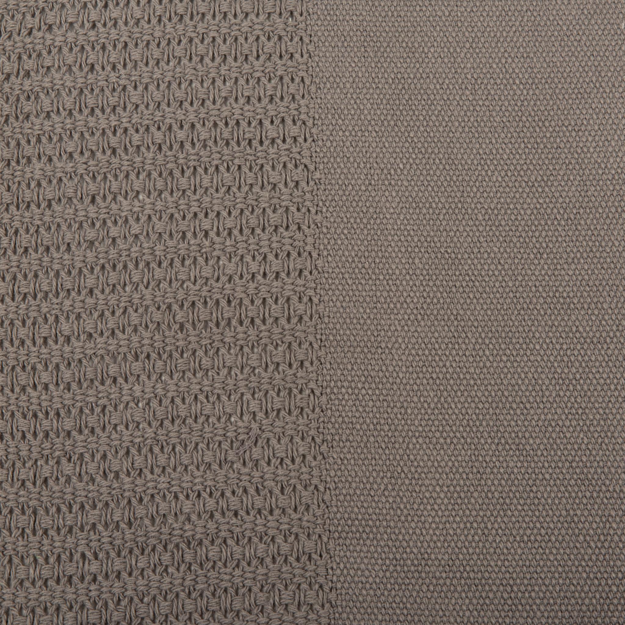 100 Cotton Cellular Blankets Dark Grey 180cm x 230cm